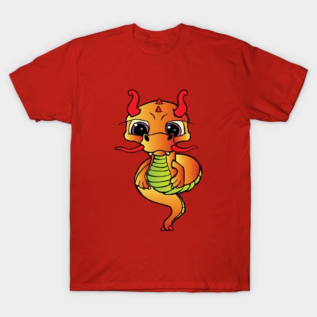 I am the Chinese Dragon T-Shirt by CreaturePop